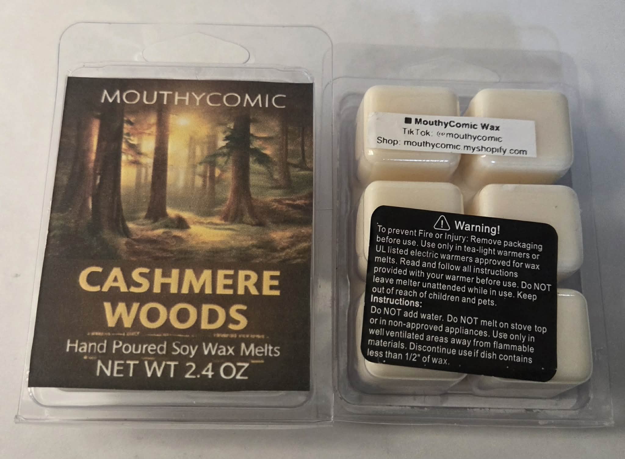 Cashmere Woods Wax Melt