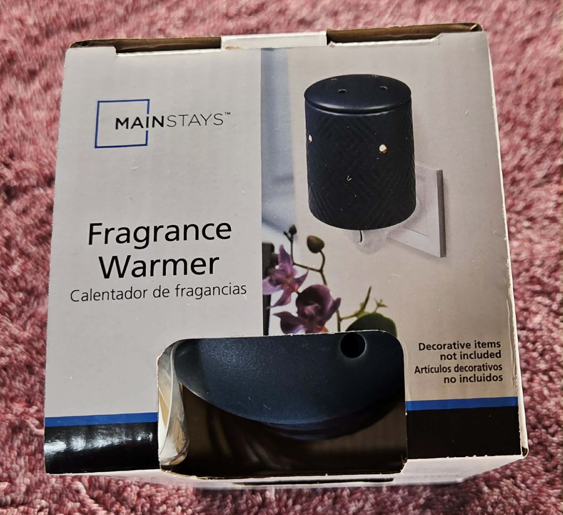 Blue Glow Plug In Wax Warmer