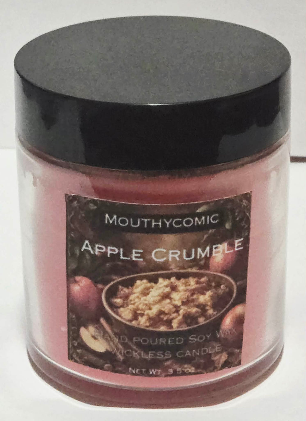 Warm Apple Crumble Wickless Candle 3.5 Oz