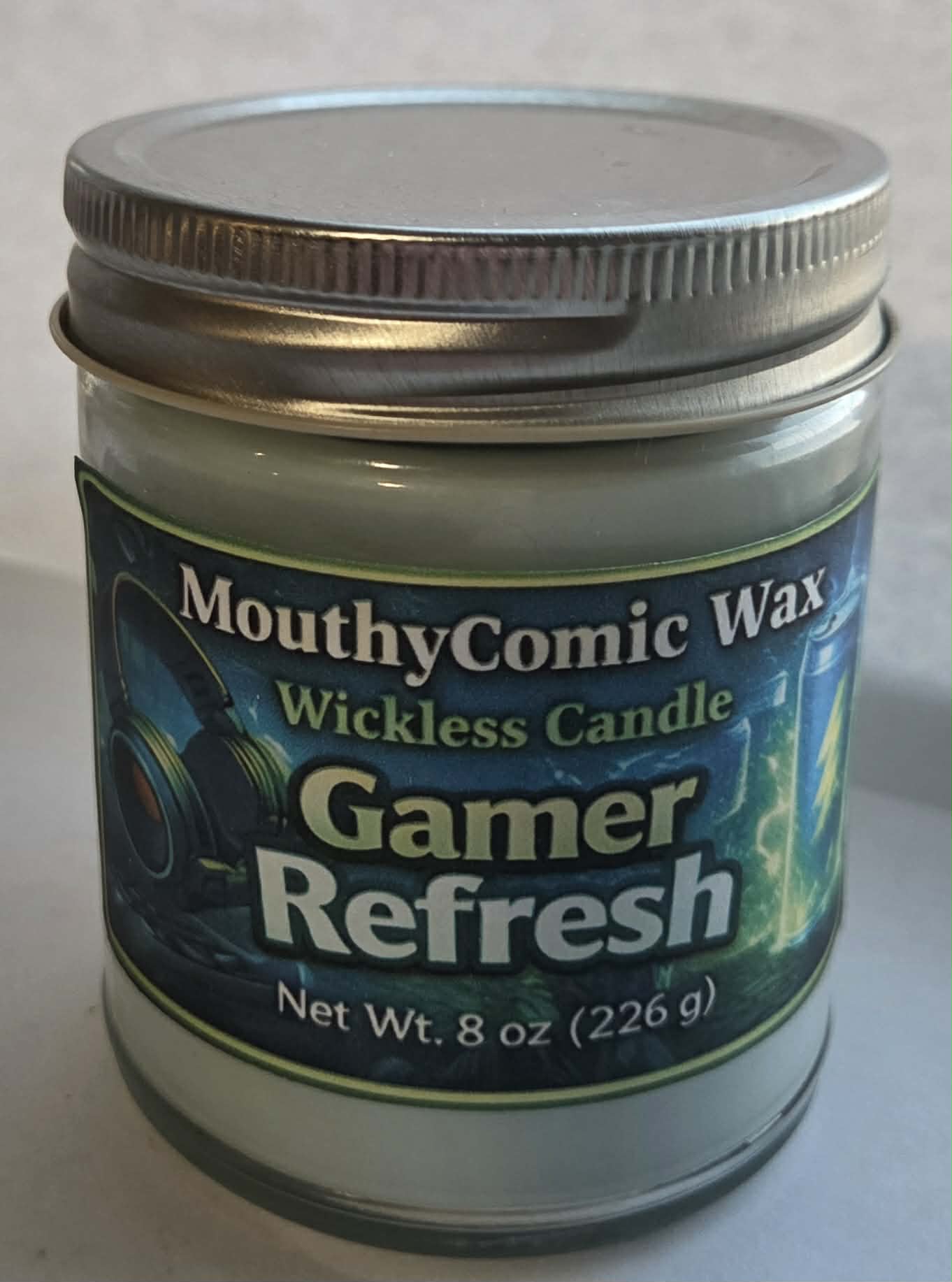 Gamer Refresh Wickless Candle