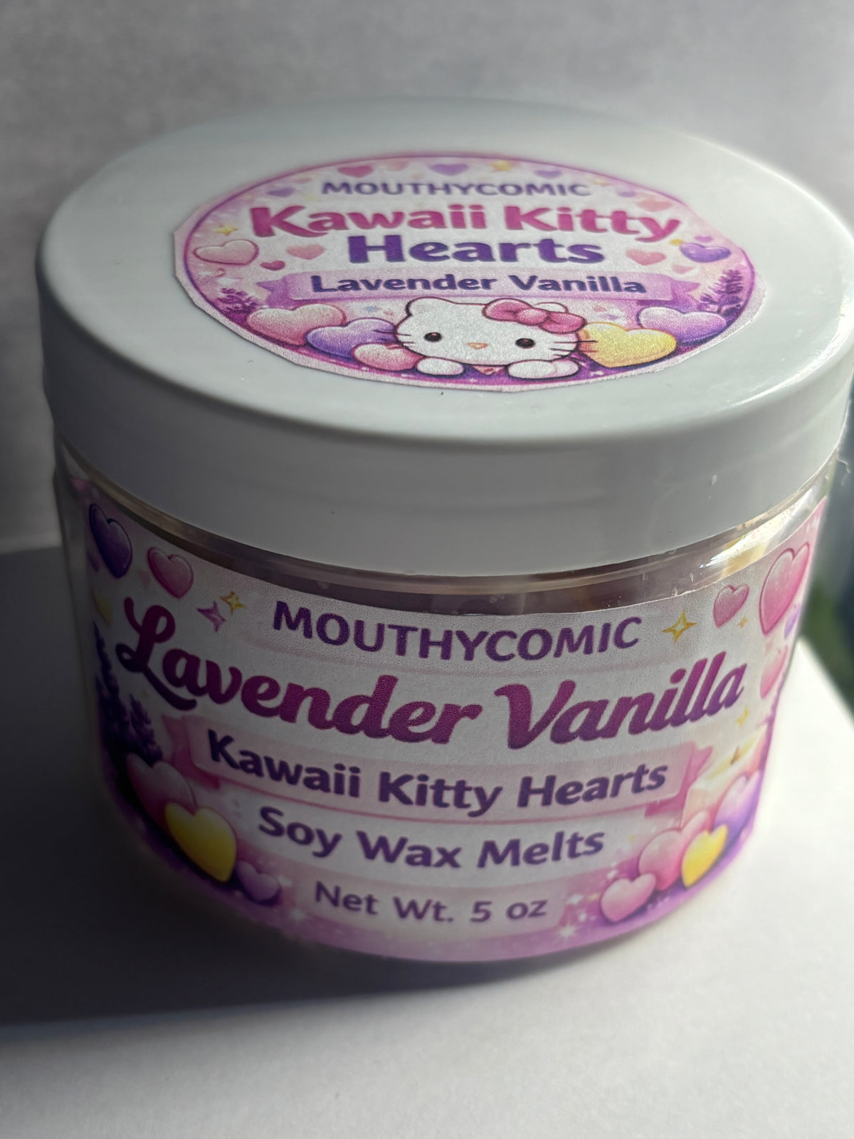 Kawaii Kitty Scoopable Hearts