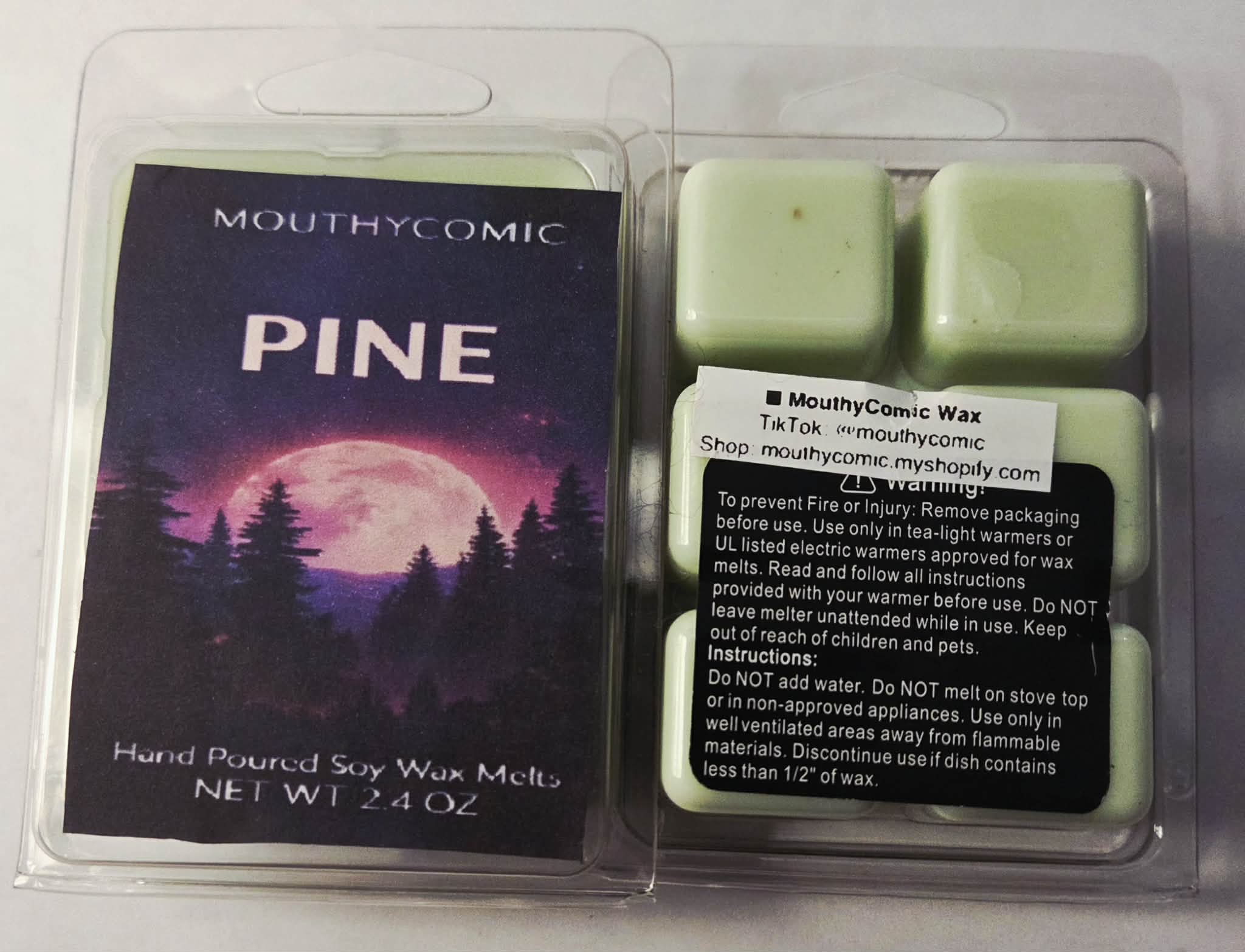 Pine Wax Melt Bar