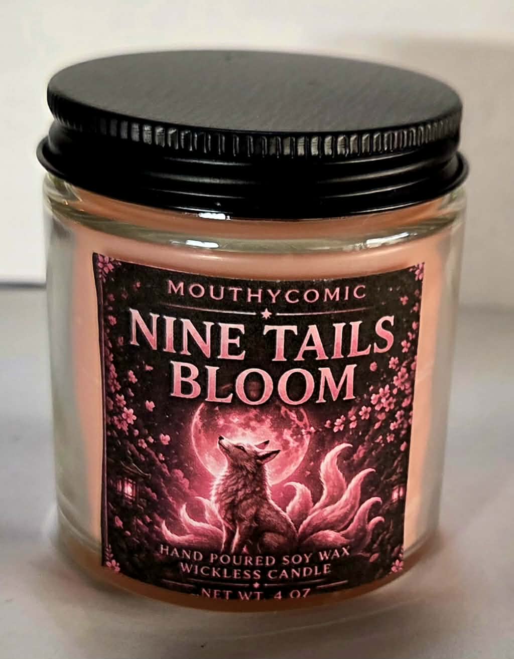 Nine Tails Bloom 3.5 oz Wickless Candle